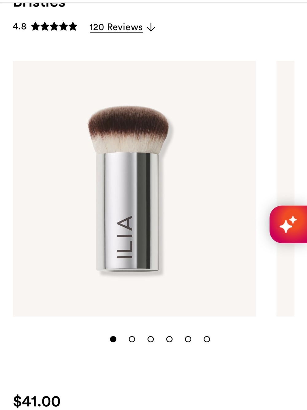 NIB ILIA Perfecting Buff Brush - Picture 5 of 5